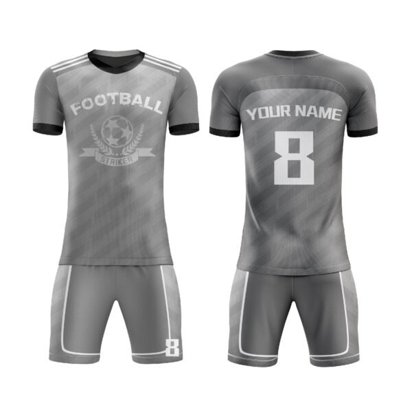 Soccer jerseys-Purple Cool Geometric Pattern 4