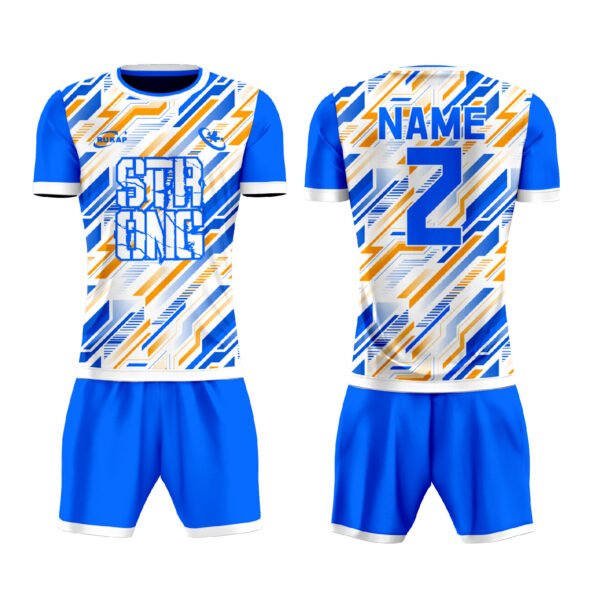 Soccer jerseys-Geometric combination design