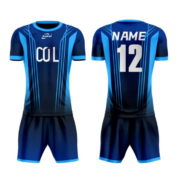 Soccer jerseys-Blue line style