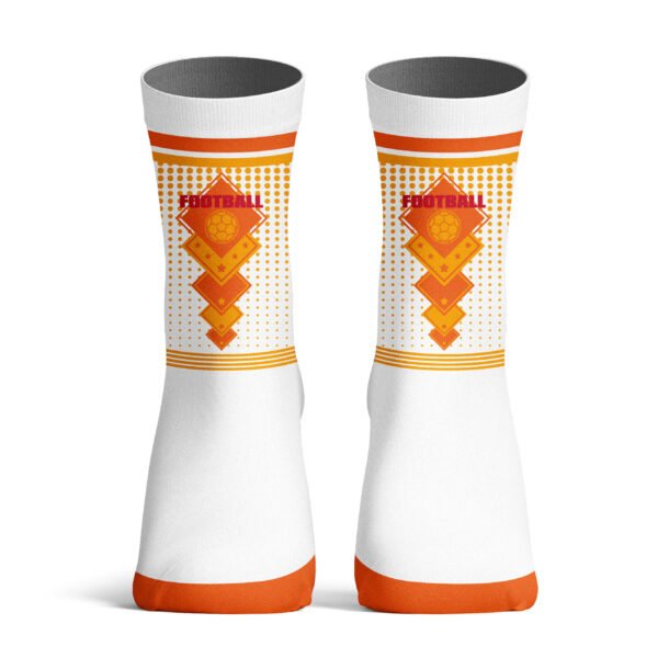 Soccer socks-Geometric style - Image 2